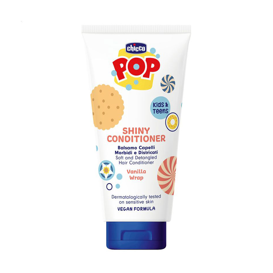 Дитячий кондиціонер для розплутування волосся Chicco Pop Vanilla Wrap Hair Conditioner, 150 мл